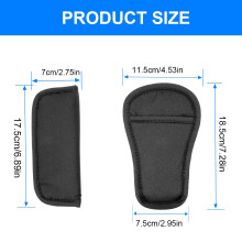 LICQIC 3 Pcs Baby Pads Shoulder Strap and Crotch Cover Set Soft Car Se