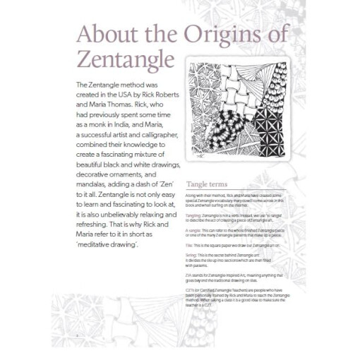 Zentangle Art Therapy 1