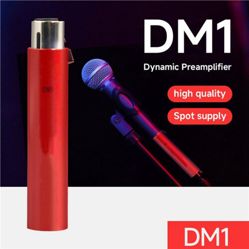 4X DM1 Dynamite Active in- Preamp Professional Dynamic Microphone Amplifier for Handheld Mic