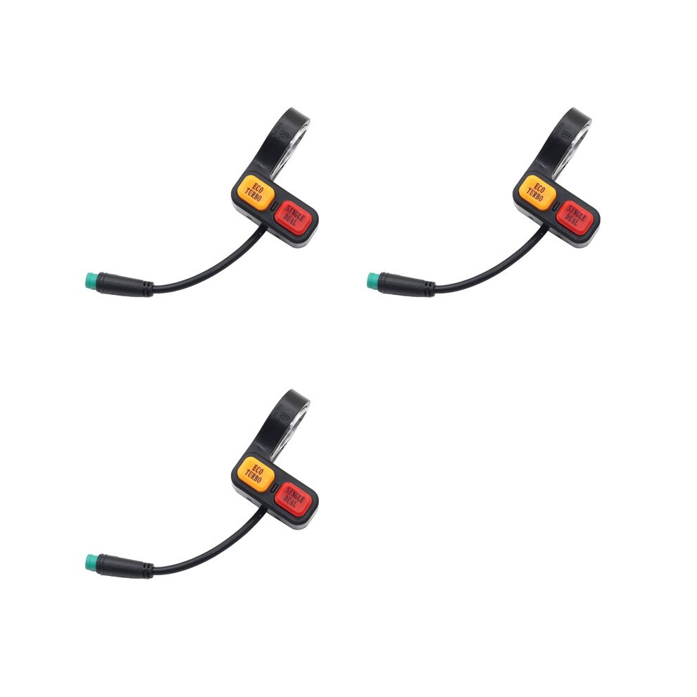 3X 5Pin Dual Drive Control Electric Scooter Headlight For G-Booster Electric Scooter Accessories Black 6031137982673