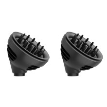 2X Difusor de Ondas e Cachos para  Airwrap HS01 HS05 HS08 Dois Modos de Fluxo de Ar, Cúpula ou Difusor, Acessório para Difusor de Cabelo