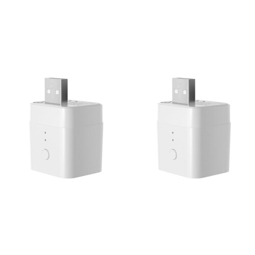 2X ZBMicro  Zigbee USB  Adapter Plug High Speed USB Fast Charging EWeLink Alexa Voice Control Zigbee Extender