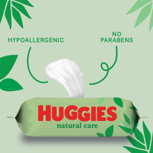 Huggies Natural Care Baby Wipes 4 Packs 224 Wipes Total