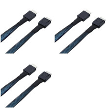 3X PCIE Oculink SFF 8611 4I un SAS SFF-8611 4I Server Cavo Super Velocità Cavo di Prolunga Dati Linea di Trasferimento Dati 1 M