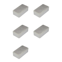 5X 125B Pedal Enclosure Effect Aluminum Box Acoustic Guitar Foot Electronics Case Guitar Effects Guitar