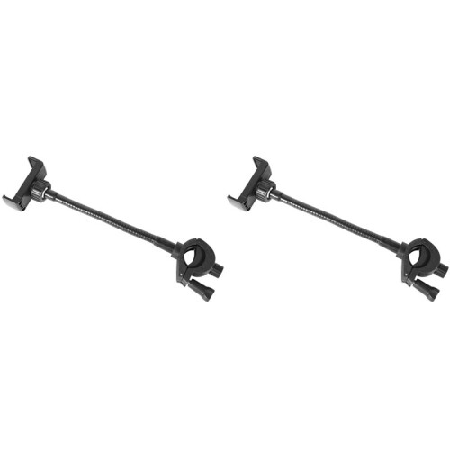 2X Support de Microphone et de Téléphone, Support de Microphone Flexible, Supports de Microphone Réglables pour  les Smartphones.