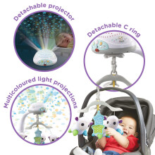 VTech Baby Lullaby Lambs Mobile with Colourful Light Patterns Soothing