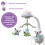 VTech VTech Baby Lullaby Lambs Mobile with Colourful Light Patterns Soothing 2