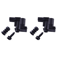 2X Fuel Tank Cover Door Lid Lock Buckle Actuator Motor Snap Spring Pin Fit for Renegade Compass 2018 -2022