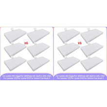 12 Stück für Lydsto R1D /MiWhole M9 Lite/ V20/Laresar L10/Vyzzle D10/ Eve Rook S Ersatzteilfilter