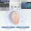 TeckNet TECKNET wireless Mouse, Bluetooth Mouse (BT5.2/3.0 & 2.4G), Computer Mice Silent Portable,1600 DPI Optical Mouse Sensor, Ergonomic Cordless Mouse for 2