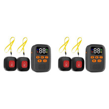 2X Wireless Caregiver Call Button for Elderly,Caregiver Pager Elderly Monitoring with Vibration, Alert Button