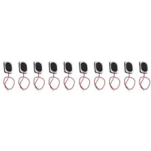 10 Stuks 4 Ohm 3W Holteluidsprekers, Vierkante Kleine Holteluidsprekers voor Notebooks, 3525 Ultradunne Boxluidsprekers