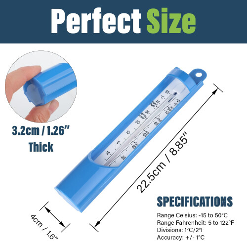 Bath Thermometer 230 mm - Scoop Sampling Water Temperature Thermometer 2