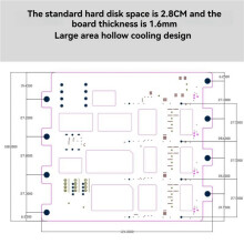 3X SAS/ Harde Schijf Backplane voor Nas-Opslagserver 6 Gbps SFF8643 Naar 4-Bay HDD SSD-Adapter Grote 4D-Voeding