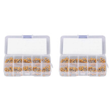 600pcs 10value 0.1UF- 10UF Monolithic Ceramic Capacitor Assortment Kit