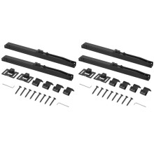 2 Satz Scheunentor-Soft-Close-Mechanismus, Federpuffer, Gleitdämpfer-Hardware für Dämpfer-Schiebetür-Hardware-Schienen-Kit