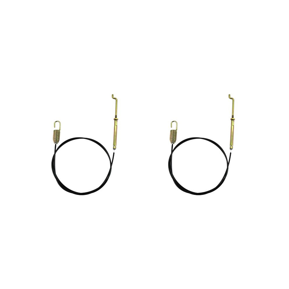 2X 946-0897 746-0897 Snowplow Auger Clutch Cable For Mtd Yard Machine Troy-Bilt Cub Cadet Snow Blowers Brake Cable 4712228316387