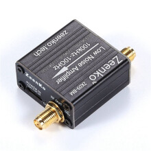 2X ZEENKO ZK09-BM Low Noise Amplifier 100k-10GHz High Gain LNA RF Power Preamplifier Module USB Power Supply