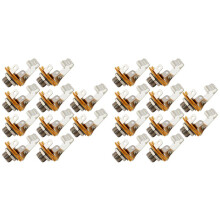 20pcs 6.35mm 1/4 Inch Mono Input Jack Plug Socket for Electric Guitar Bass Guitar Pickup Output Jack Plug Socket