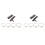 2X Quick Release Fire-Extinguisher Mount Bracket Adjustable Bar for ATV UTV Extinguisher Holder Compatible with RZR 800 1