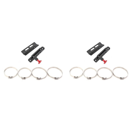 2X Quick Release Fire-Extinguisher Mount Bracket Adjustable Bar for ATV UTV Extinguisher Holder Compatible with RZR 800