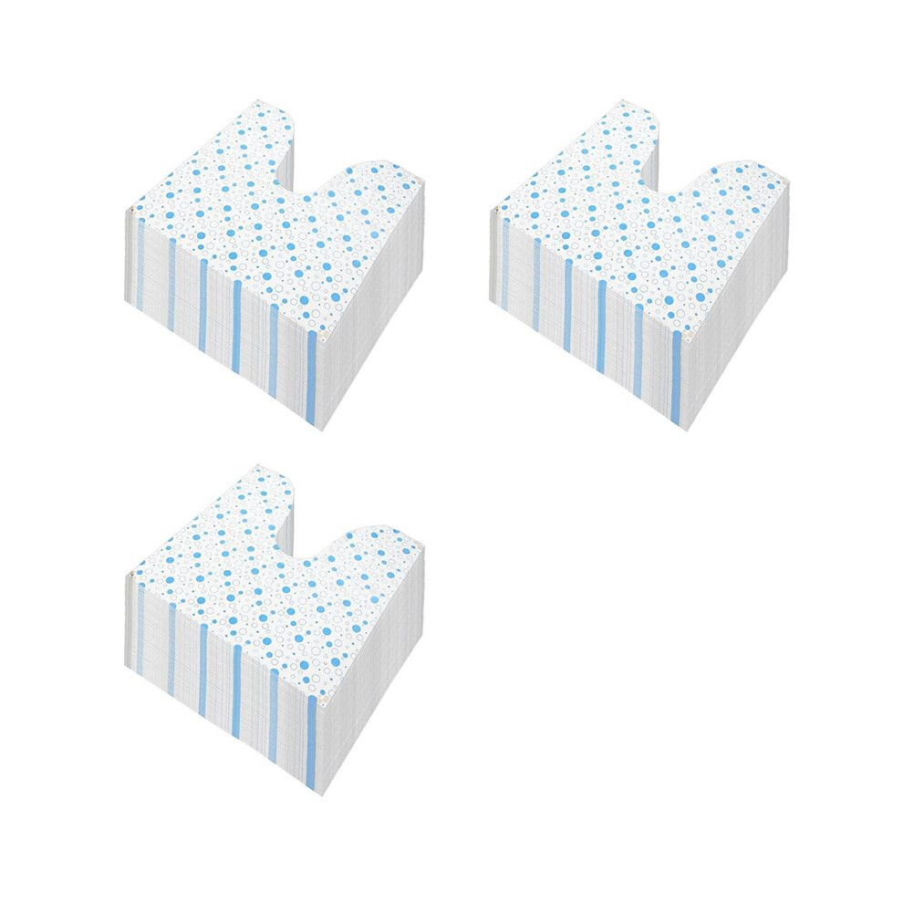 150 Pack Disposable Toilet Mats Toilet Floor Protector From Urine U-Shape Toilet Training Rug Waterproof Non-Slip