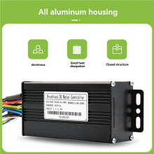 2X 36V 48V 500W 750W 26A Three Mode Brushless Controller with Speed Limit for Ebike Electric Scooter