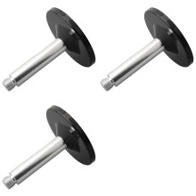 3X GPS GNSS Antenna Magnetic Base 5/8-11 Thread High-Precision Corrosion Resistance Oxidation Resistance Adapter
