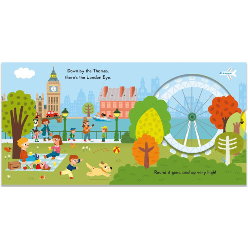 Busy London: A Push, Pull and Slide Book (Campbell London, 11) 2