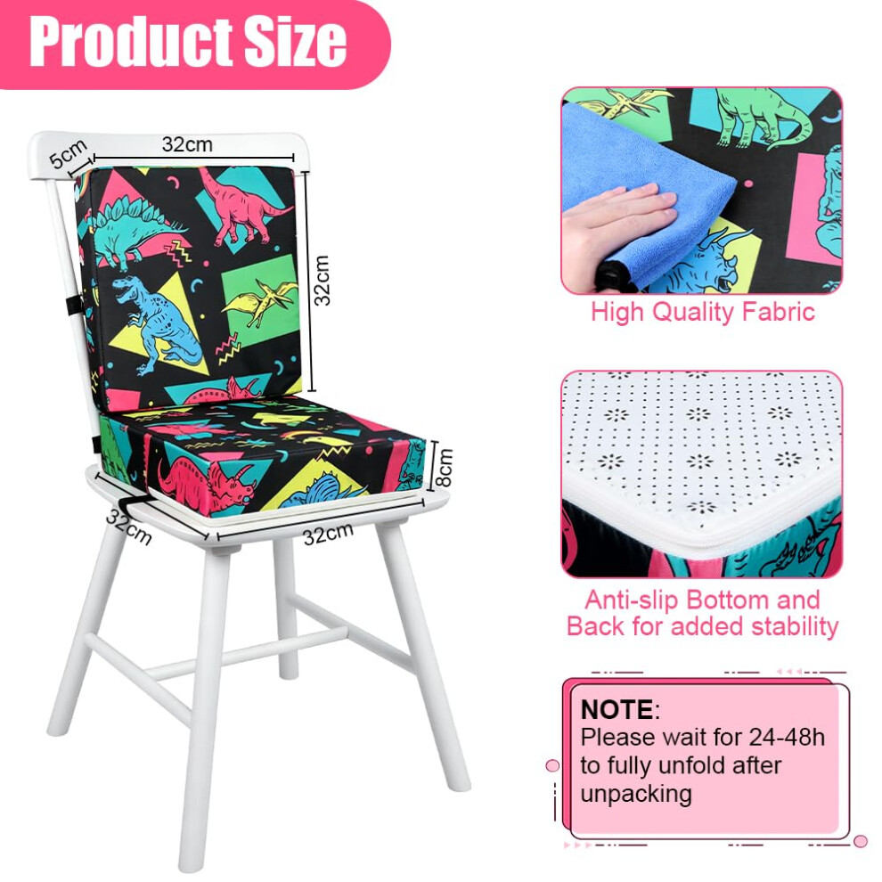 Vicloon Toddler Booster Seat For Dining Chair Nonslip Bottom Kids Boos