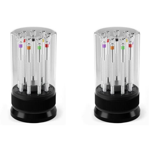 2X Watchmaking Machine Screwdriver Set  Precision Watch Screwdriver Set Small Screwdriver Set Flat Screwdriver