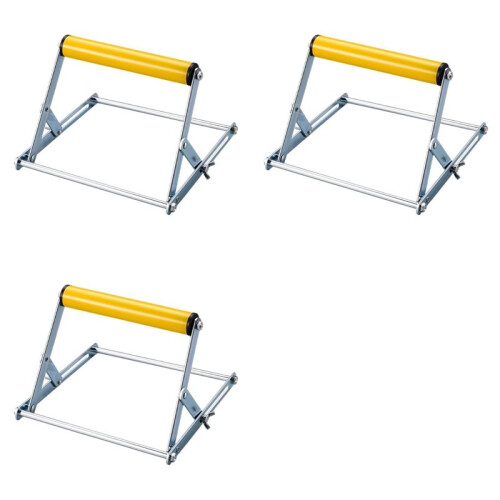 3X Adjustable Height Table Saw Roller-Stand Attachment,Cutting Machine Miter Saw Roller Support Stand