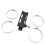 2X Quick Release Fire-Extinguisher Mount Bracket Adjustable Bar for ATV UTV Extinguisher Holder Compatible with RZR 800 4