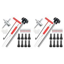 2X Quick Change Tire Valve Tool Kit, Tire Valve Stem Core Replacement Tool Kit, Perfect Tool for Replacing Leaking Valve