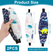 2 Pcs Baby Car Seat Head Support Baby Head Support for Car Seat Thicke