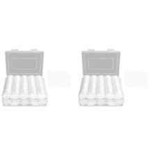 480 Peças de Cápsulas de Moedas de 30 mm, Porta-Moedas para Colecionadores, com Junta de Espuma, 5 Tamanhos (17/20/25/27/30 mm), Estojo para Moedas
