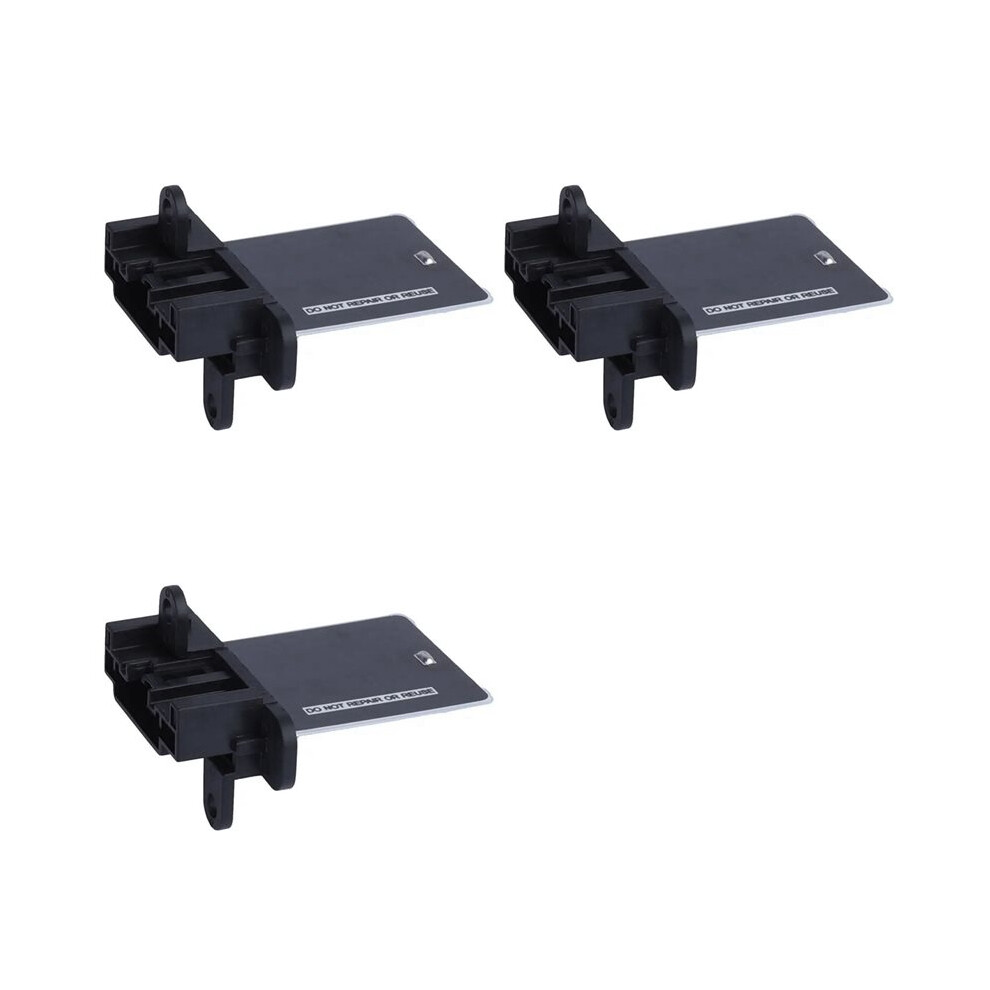 3X Car Blower Motor Resistor Fan Regulator For Navara D40 Ba540-40821 Ba54040821 6032090622200