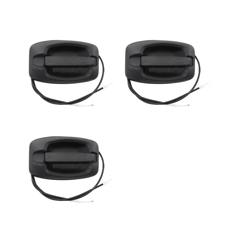 3X Sliding Door Handle With Wiring Harness Set 735426421 For Ducato Jumper Boxer Mk3 2006-2014 4713060437124