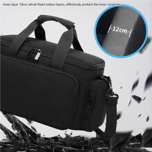 2X Camera Bag Shoulder Bag Water-Resistant Shock-Proof for Mirrorless Camera with Removable Dividers and Shoulder Strap
