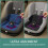 Lynmark x2 Potty Training Car Seat Protector Cover - Waterproof Soft Piddle Pad 3