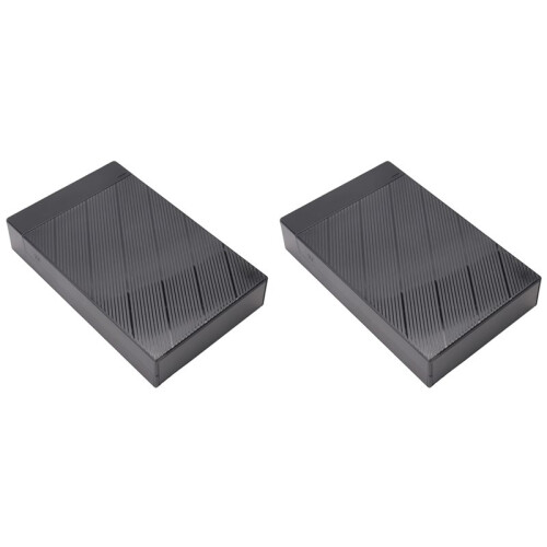 2 Conjunto Caixa para HDD de 2,5/3,5 Polegadas USB 3.0, Caixa para Disco Rígido Externo, Instalação Sem Ferramentas  em Disco Rígido USB para