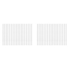 400 Pièces 8x200mm Grand Humidificateur Éponge Noyau Filtre Aromatique Atomiseur Coton-Tige Absorbant Humidificateur Filtre Peut Être Coupé