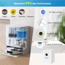 2sets voor  voor Deebot T30S / T30S PRO Robotstofzuiger: Hoofdborstel, Stofzak en Dweilaccessoires