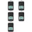 5X New Garage Door Rolling Code Super Metal Four-Button Copy Wireless Remote Control 433MHZ Copy Safety Protection 1