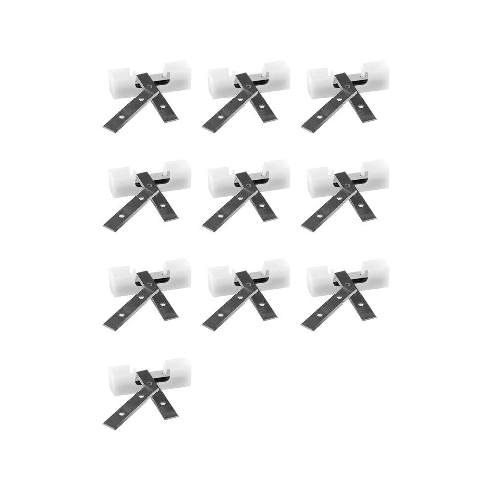 50X12x1.5mm Carbide Tools And Spiral Blades, Suitable For Rust And Paint Removal Of Woodworking Machinery Parts 100 Pcs 6032454807090