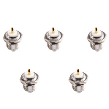 UHF Female SO239 Flange Mount RF Connector Adapter Test Converter Panel Chassis Mount Handle RF Coax Cable 10Pcs