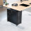 Vivo VIVO Adjustable Under Desk and Wall Large PC Mount, Computer Case CPU Holder with Swivel Action and Secure Locking, Black, MOUNT-PC01L 5
