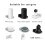 2X Wall Mount Holder Stand Support for Tenda Nova  Velop   for  Nest Wifi Router 3