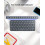 Inateck Bluetooth Wireless Keyboard with 3-Channel Easy-Switch, Slim Ergonomic Design with AI Key, Compatible with iPad/Windows/MacOS/Android, QWERTY 4